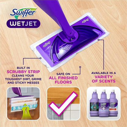 Swiffer WetJet Floor Cleaner, 40.6 fl oz, Fresh Citrus Scent (PGC35659)