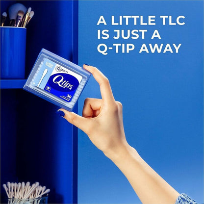Soapbox Q-tips Original Cotton Swabs Compact Travel Pack, 3600 Cotton Swabs/Pack (SBX22127)