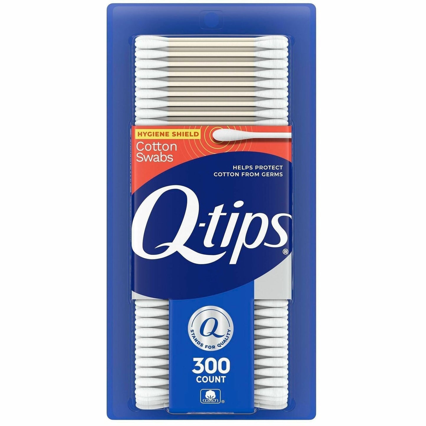 Soapbox Q-tips Antibacterial Original Cotton Swabs, 3600 Cotton Swabs/Box (SBX17900)