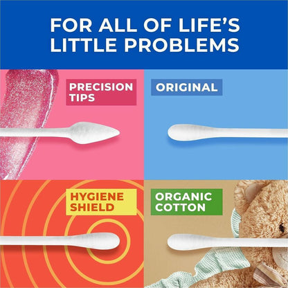 Soapbox Q-tips Antibacterial Original Cotton Swabs, 3600 Cotton Swabs/Box (SBX17900)