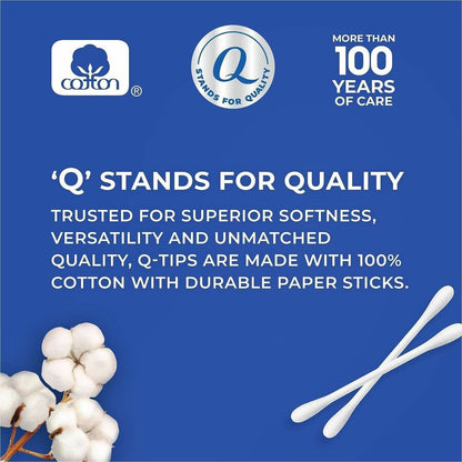Soapbox Q-tips Antibacterial Original Cotton Swabs, 3600 Cotton Swabs/Box (SBX17900)