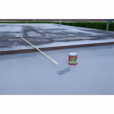 FLEX SEAL Sealant, 8 lb, Clear, Synthetic Rubber (FLXUS855CLR012)