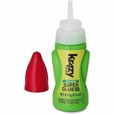 Krazy Glue Max Bond Super Glue, 0.14 oz (GWBKG49048MR)