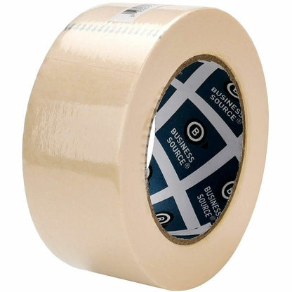 Business Source Utility-purpose Masking Tape, 60 yd Length x 2" Width, 3" Core, Tan (BSN16442)