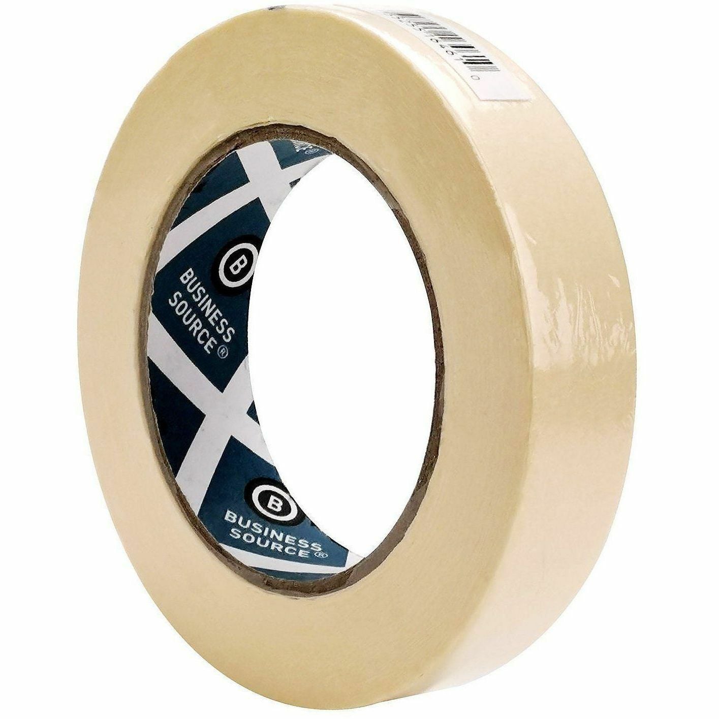 Business Source Utility-purpose Masking Tape, 60 yd Length x 1" Width, 3" Core, Tan (BSN16441)