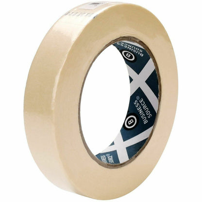 Business Source Utility-purpose Masking Tape, 60 yd Length x 1" Width, 3" Core, Tan (BSN16441)