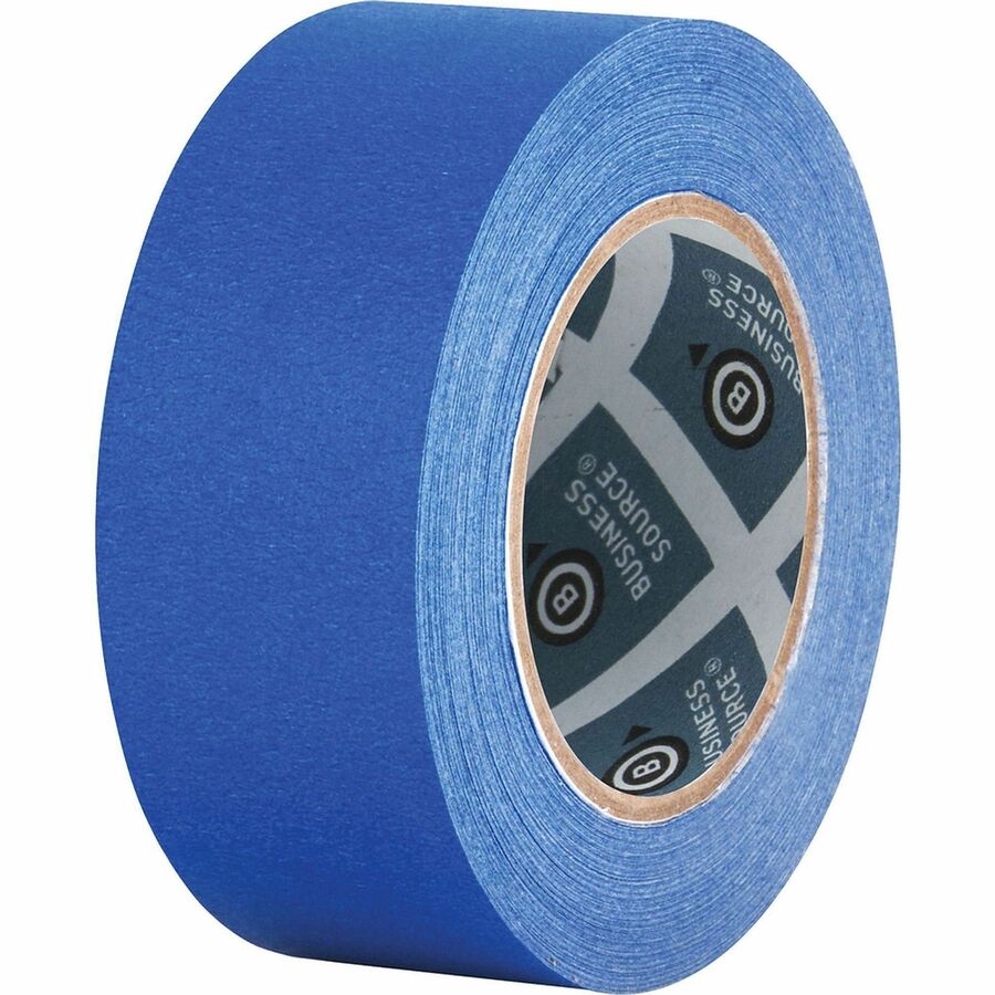 Business Source Multisurface Painter's Tape, 60 yd Length x 2" Width x 5.5 mil Thickness, Blue, 2/Pack (BSN64036)