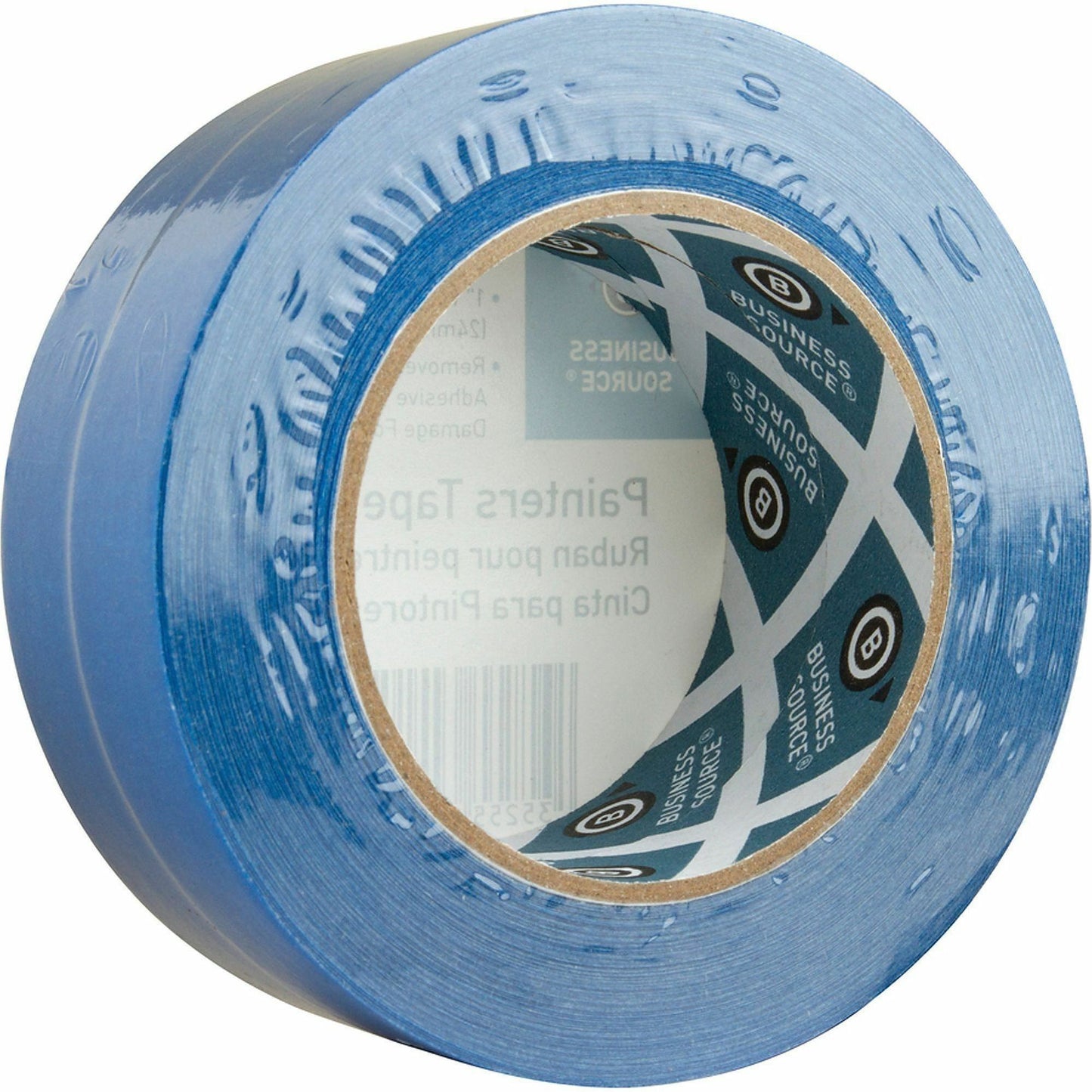 Business Source Multisurface Painter's Tape, 60 yd Length x 1" Width x 5.5 mil Thickness, Blue, 2/Pack (BSN64035)