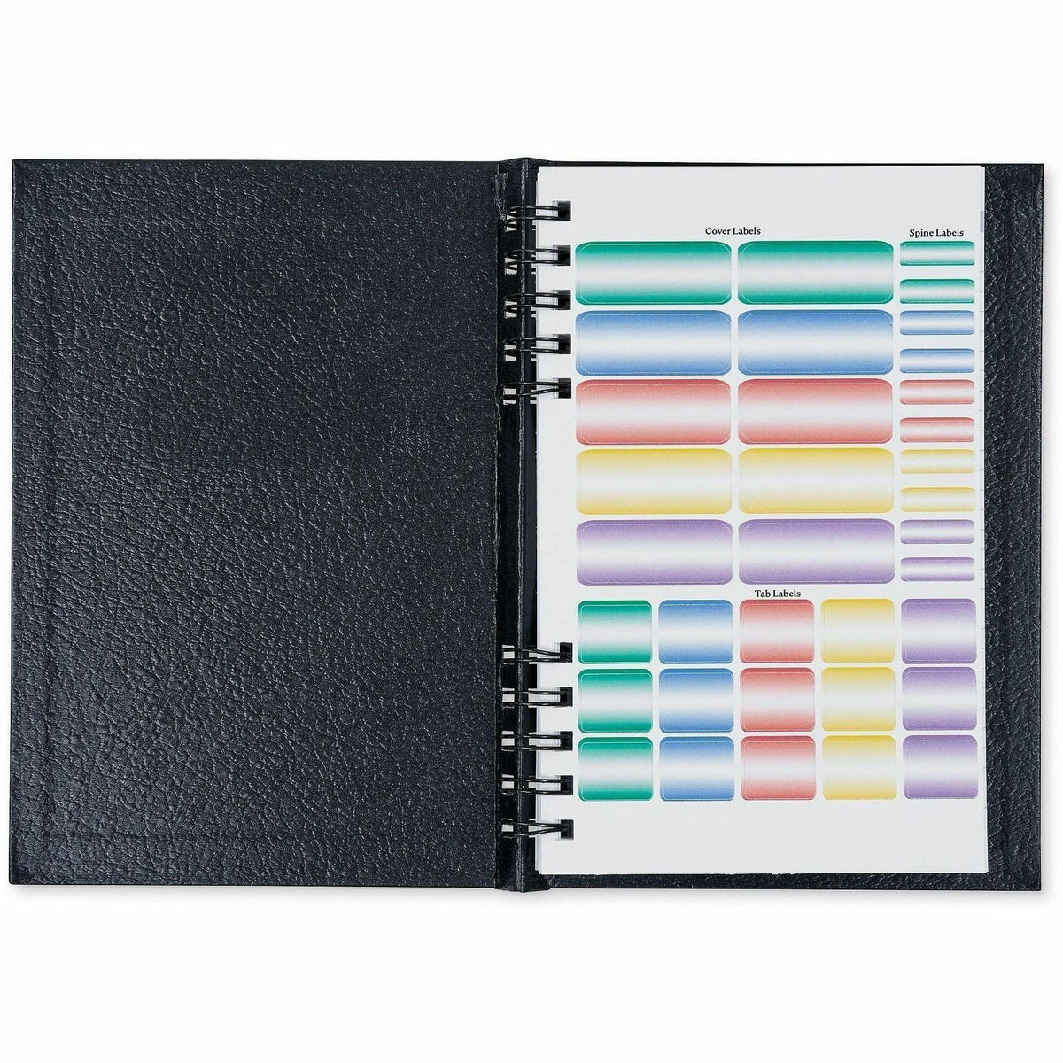 Dome Business Journal, 5" x 8", Bright White Sheet, Black Cover (DOM40000)