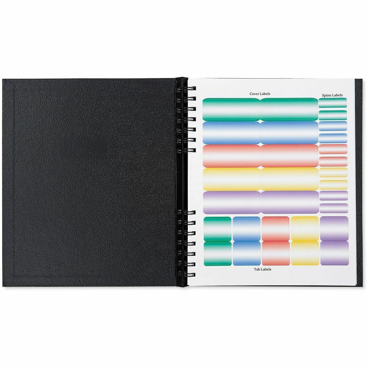 Dome Business Journal, 8" x 10", Bright White Sheet, Black Cover (DOM40004)