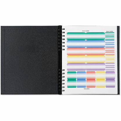 Dome Business Journal, 8" x 10", Bright White Sheet, Black Cover (DOM40004)