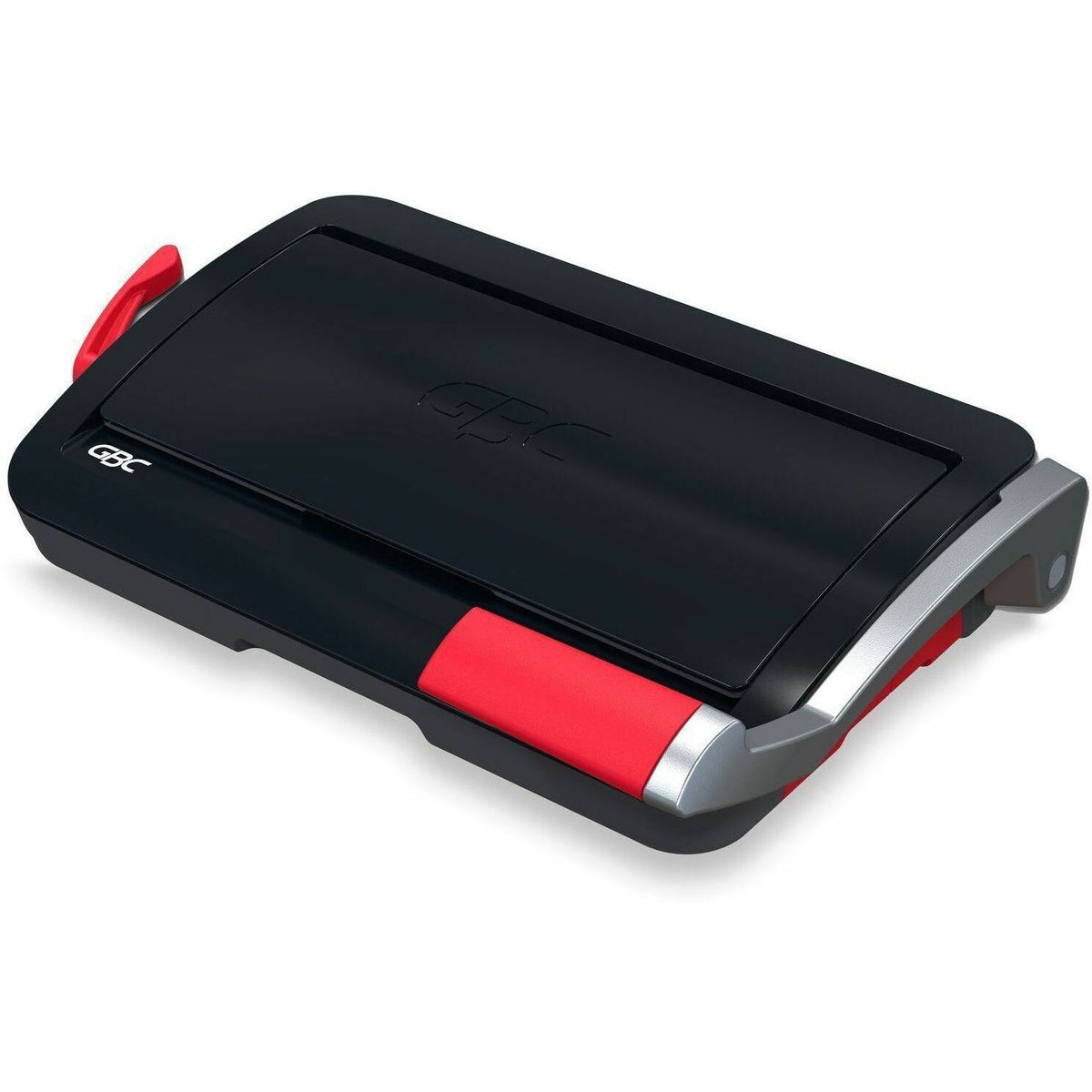 GBC CB12 CombBind Punch & Bind Machine, 3.6" x 17.9" x 11.4", Black, Red, 150 Sheet(s) Bind, 12 Punch (GBC200022)