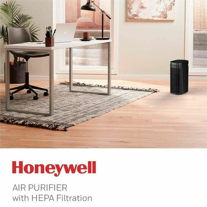 Honeywell InSight Series Air Purifier, HEPA, True HEPA, 100 Sq. ft., Black  (HWLHPA080B)