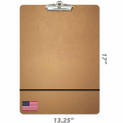 Officemate Sketch Boards, Brown, Storage for Paper, Rubber Band, Fiberboard (OIC83090)