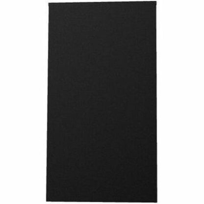 Rubbermaid Commercial Half Round Metallic Waste Receptacle, Open Top, 12 gal Capacity, 32" x 18" x 9", Steel, Textured Black  (RCPSH12EPLTBK)