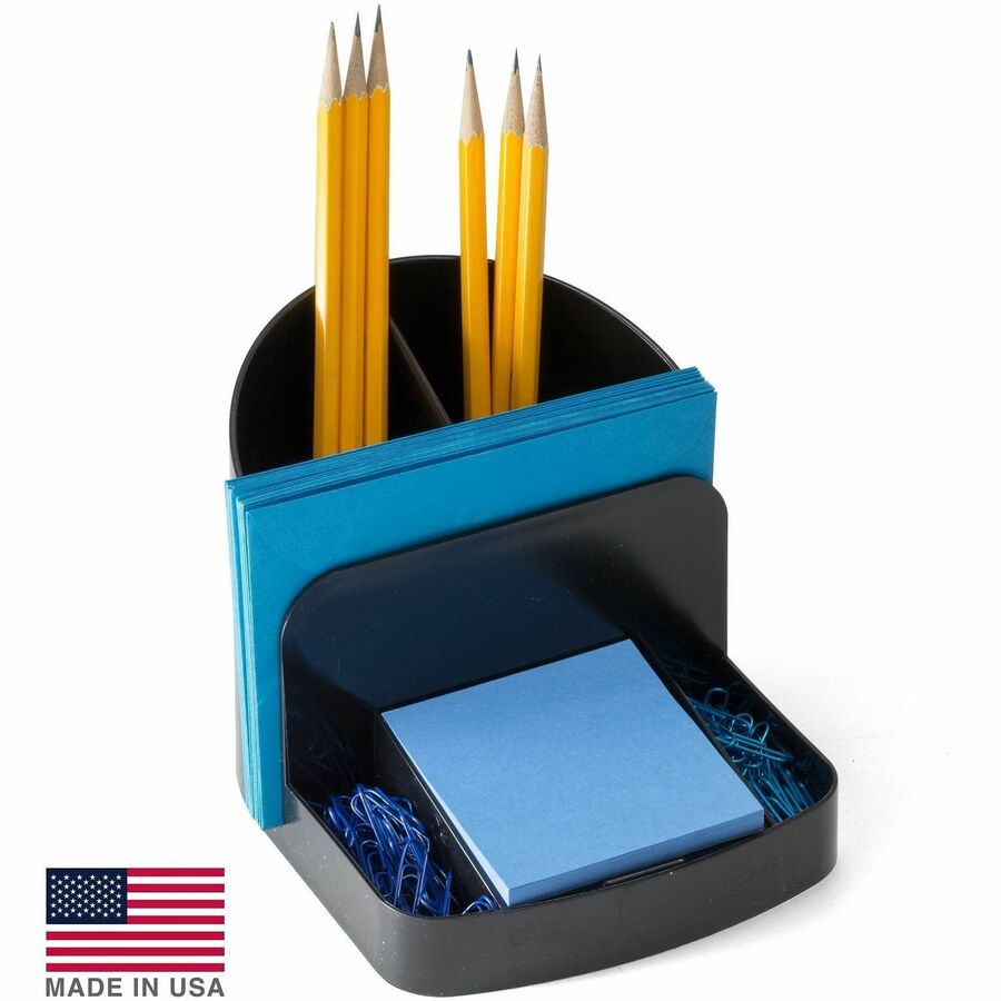 Business Source Desktop Organizer, Desktop, Black (BSN08110)