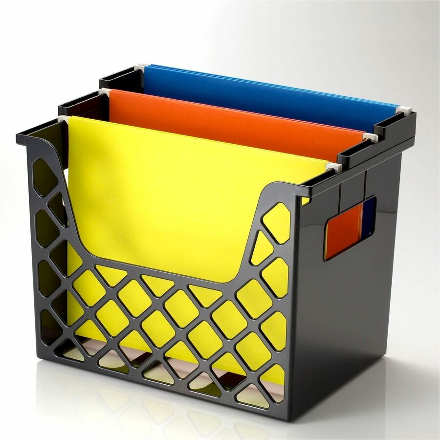 Business Source Desktop File Organizer, Desktop, Black (BSN08123)