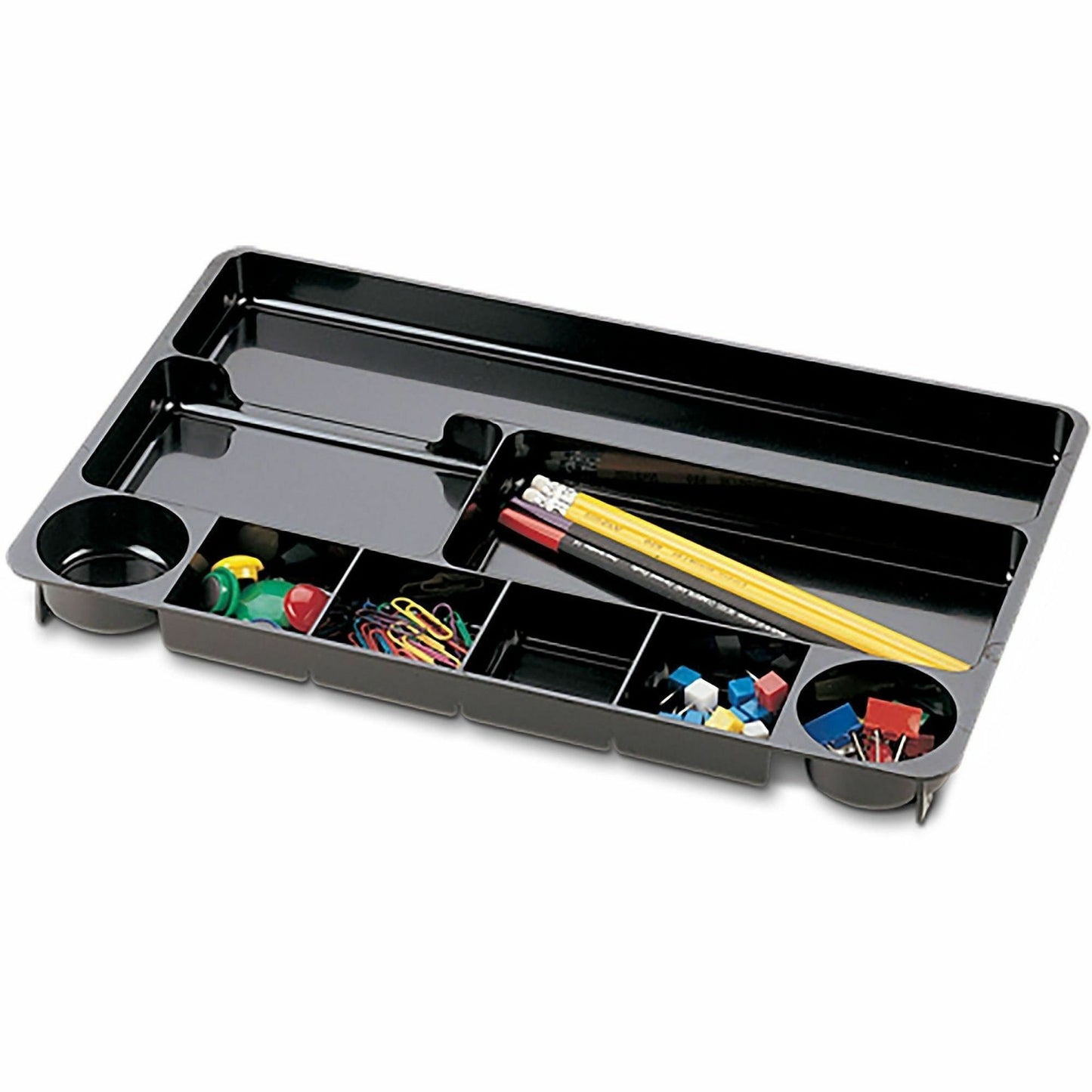 Business Source Drawer Organizer, Black (BSN08120)