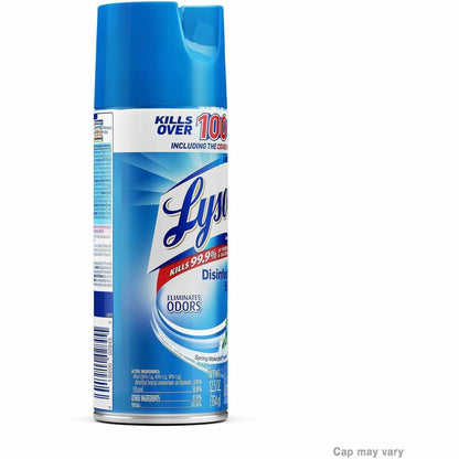 Lysol Disinfectant Spray, 12.5 fl oz, Spring Waterfall Scent, 12/Carton (RAC02845CT)
