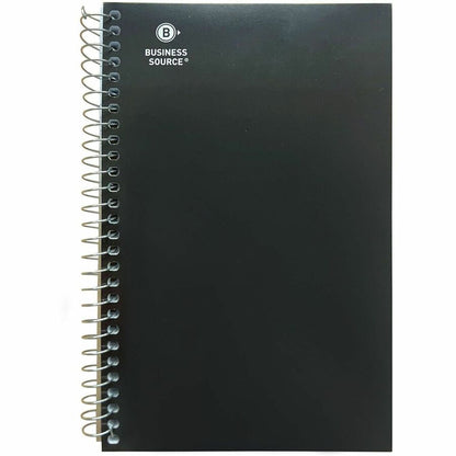 Business Source Notebook, Multi-colored Cover, 4/Pack, 6 Packs/Carton (BSN66414CT)