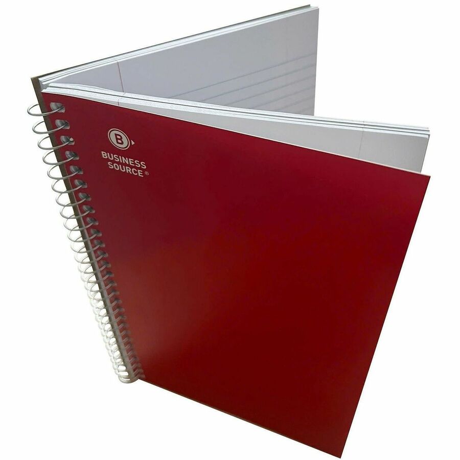 Business Source Notebook, Multi-colored Cover, 4/Pack, 6 Packs/Carton (BSN66414CT)