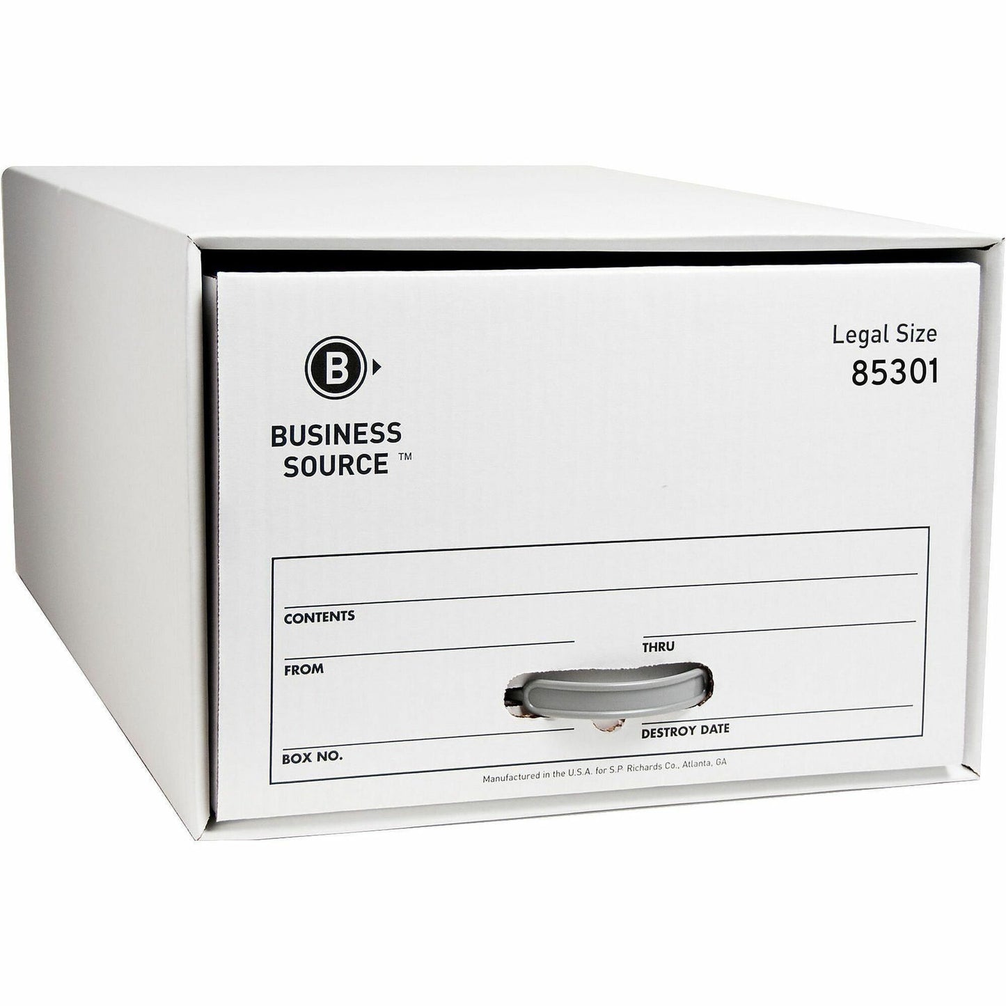 Business Source Drawer Storage Boxes, 6/Carton (BSN85301)