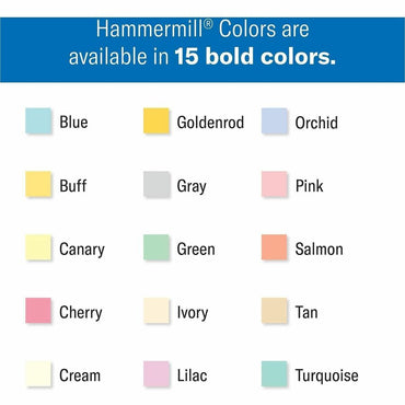 Hammermill Color Copier Paper, Legal, 8½" x 14", 20 lb Basis Weight, Pink, 500 Sheets per Ream, 10/Carton (HAM103390CT)