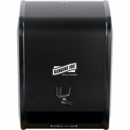 Genuine Joe Solutions Touchless Electronic Towel Dispenser, Black (GJO99704)