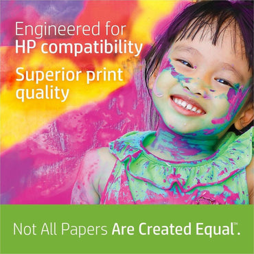 HP Premium LaserJet Paper, Letter, 8½" x 11", 32 lb Basis Weight, White, 98 Brightness, 6/Carton (HEW113100CT)