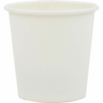 Genuine Joe 4oz Hot-and-Cold Beverage Cups, White, 50/Pack, 20 Packs/Carton (GJO10205)