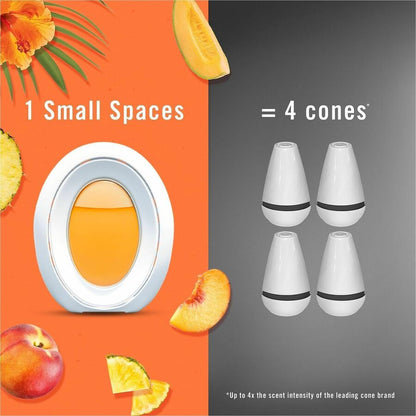 Febreze Small Spaces Disposable Air Fresheners, Liquid, 25 fl oz, Hawaiian Aloha, 45 Day, 6/Carton (PGC55879CT)