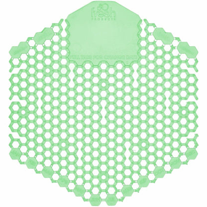Fresh Products Wave 3D Urinal Screen, 6/Carton (FRS3WDS60CMECT)