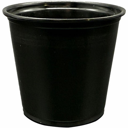 Genuine Joe 5.5oz Portion Cups, Black, 50/Pack, 50 Packs/Carton (GJO19069)
