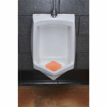 Fresh Products Wave 3D Urinal Screen, Lasts up to 30 Days, 10/Box, 6 Boxex/Carton, Orange (FRS3WDS60MANCT)