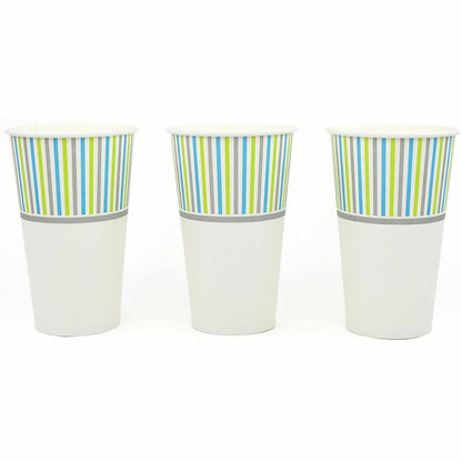 Genuine Joe 16oz Hot-Beverage Paper Cups, 16 fl oz, Multi, Paper, Coffee, Tea, Hot Chocolate, 20/Carton (GJO10315)