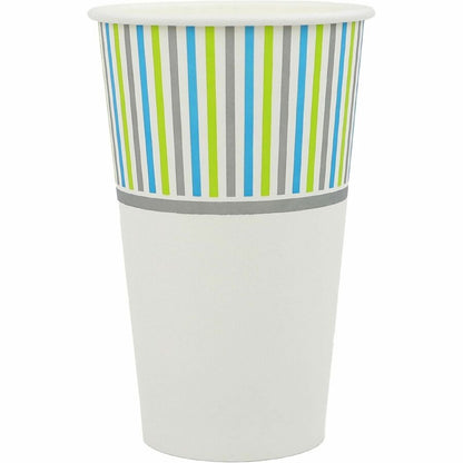 Genuine Joe 16oz Hot-Beverage Paper Cups, 16 fl oz, Multi, Paper, Coffee, Tea, Hot Chocolate, 20/Carton (GJO10315)