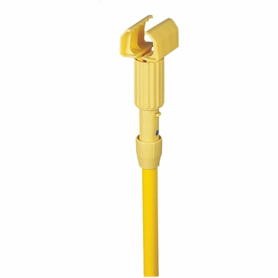 Genuine Joe 60" Jaw-Head Wet Mop Handle. Yellow (GJO14611)