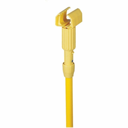 Genuine Joe 60" Jaw-Head Wet Mop Handle. Yellow (GJO14611)
