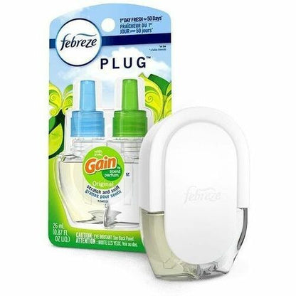 Febreze Fade Defy PLUG Refill, 0.8 fl oz, Gain Original, 50 Day (PGC03048)