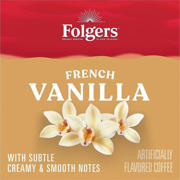 Folgers Folgers Ground French Vanilla Medium-Roast Ground Coffee (FOL98181)