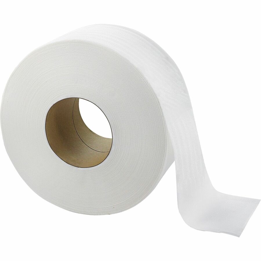 Livi Jumbo Bath Tissue, 2 Ply, Jumbo, 3.30" x 600 ft Length, 3 5/16" Core, 12/Carton (SOL23725)