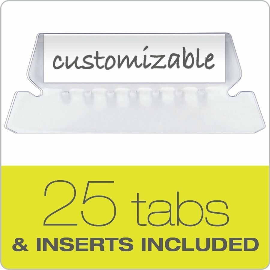 Business Source 1/5 Tab Cut Legal Hanging Folder, 8 1/2" x 14", Kraft, 25/Box (BSN14221)
