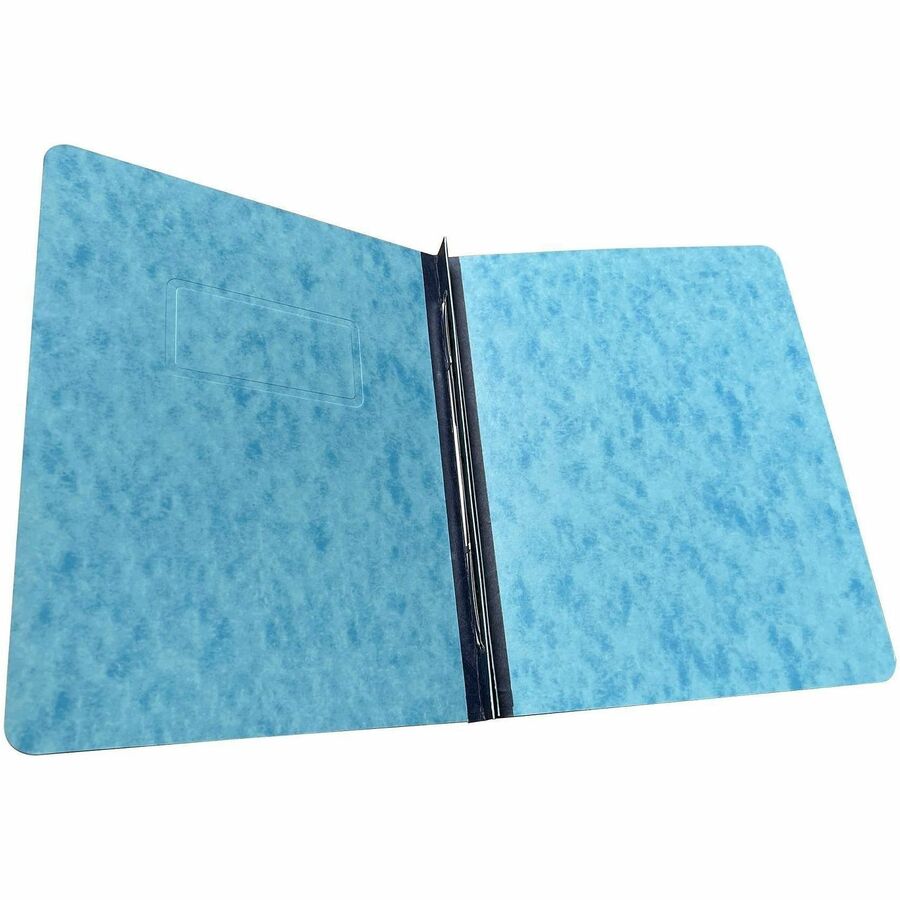 Business Source Letter Report Cover, 3" Folder Capacity, 8 1/2" x 11", Light Blue, 0% Recycled (BSN80572)