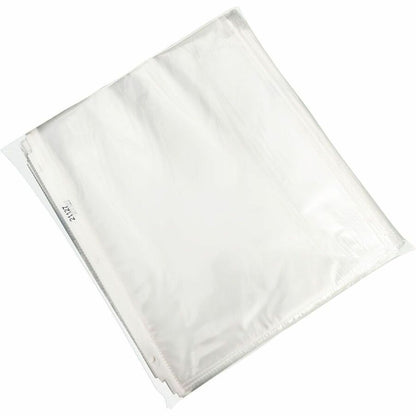 Business Source Nonglare Top-Loading Sheet Protectors, Sheet Capacity, For Letter 8 1/2" x 11" Sheet, 3 x Holes, 200/Box (BSN21127)