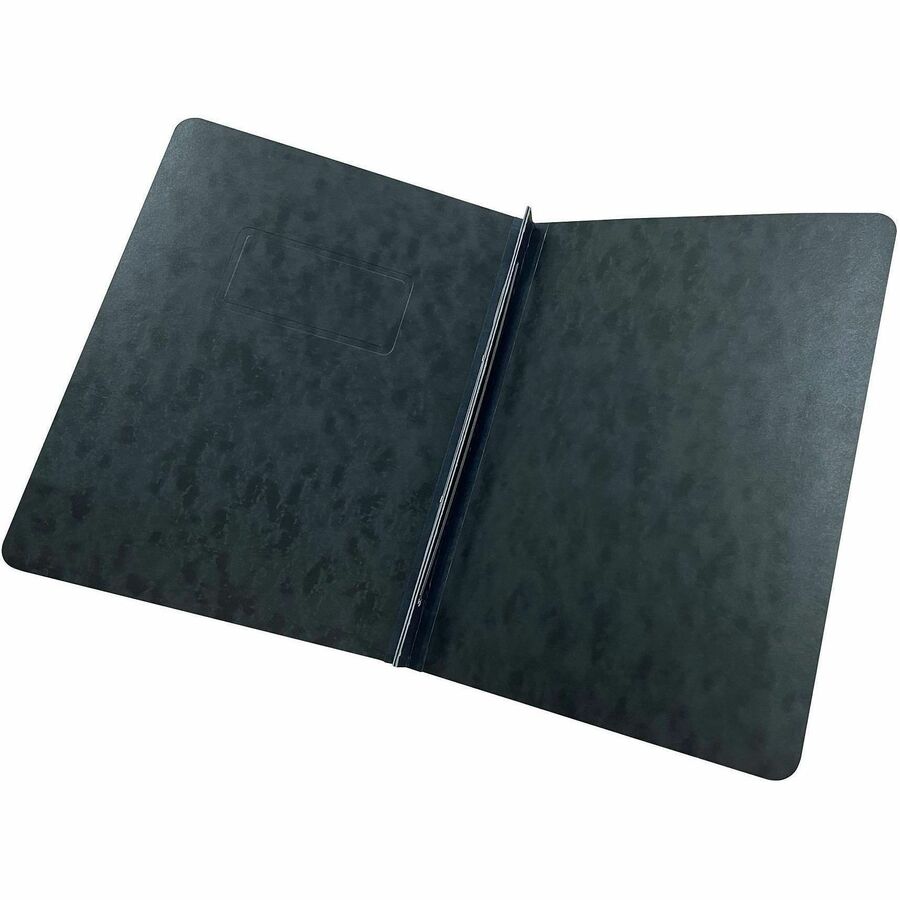 Business Source Letter Report Cover, 3" Folder Capacity, 8 1/2" x 11", Black, 0% Recycled, 25/Box, 4 Box/Carton (BSN80571CT)