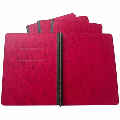 Business Source Letter Report Cover, 3" Folder Capacity, 8 1/2" x 11", Red, 0% Recycled, 25/Box, 4 Box/Carton (BSN80579CT)