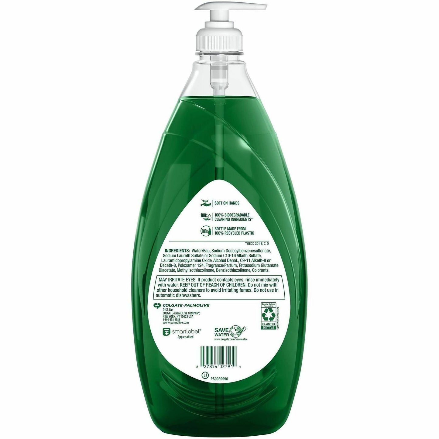 Palmolive Original Ultra Liquid Dish Soap, 28 fl oz, Fresh Scent, 4/Carton (CPC61054595)