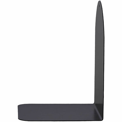 Business Source Steel Bookends, 7" Height, Magnetic, Black, 24/Carton (BSN54071CT)