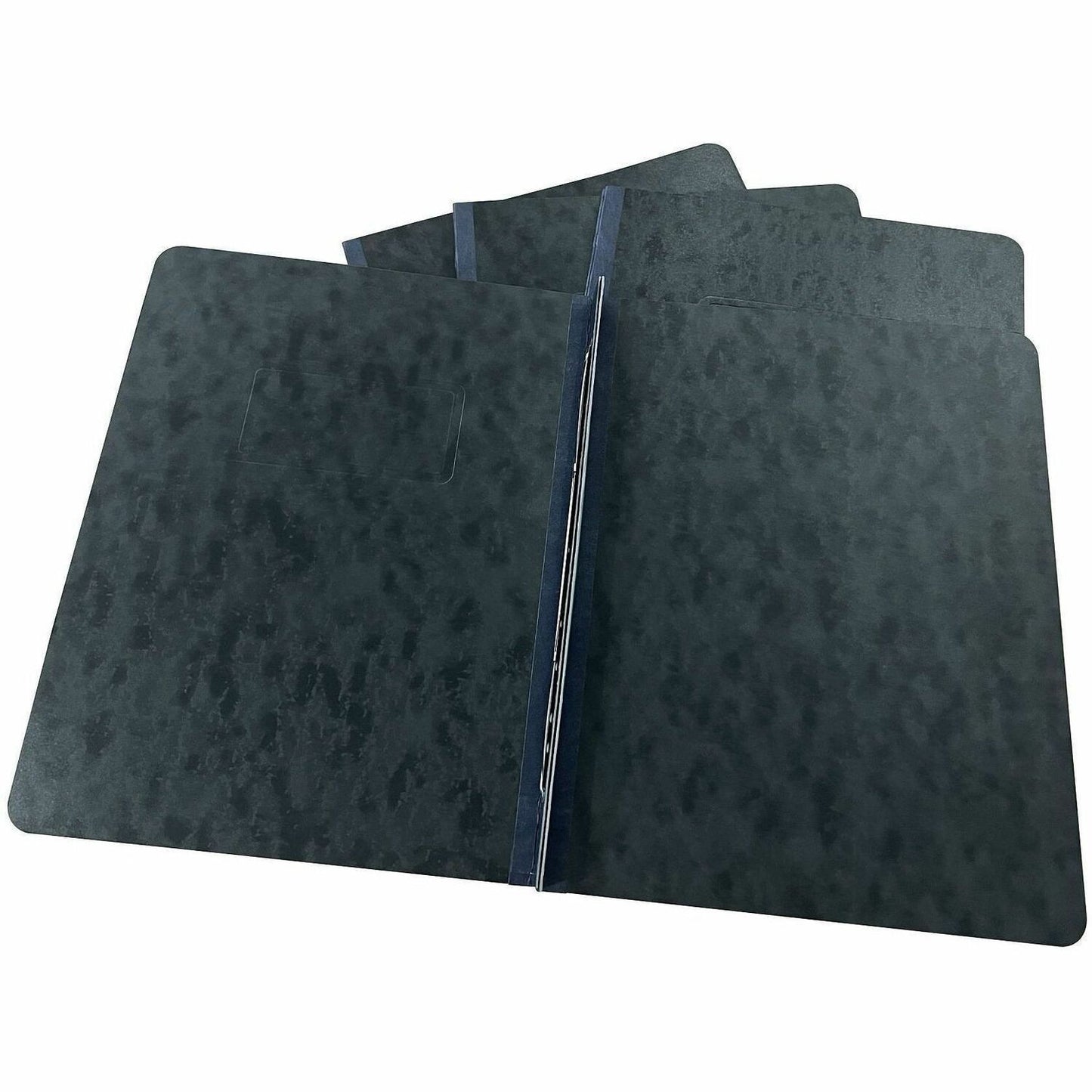 Business Source Letter Report Cover, 3" Folder Capacity, 8 1/2" x 11", Black, 0% Recycled (BSN80571)