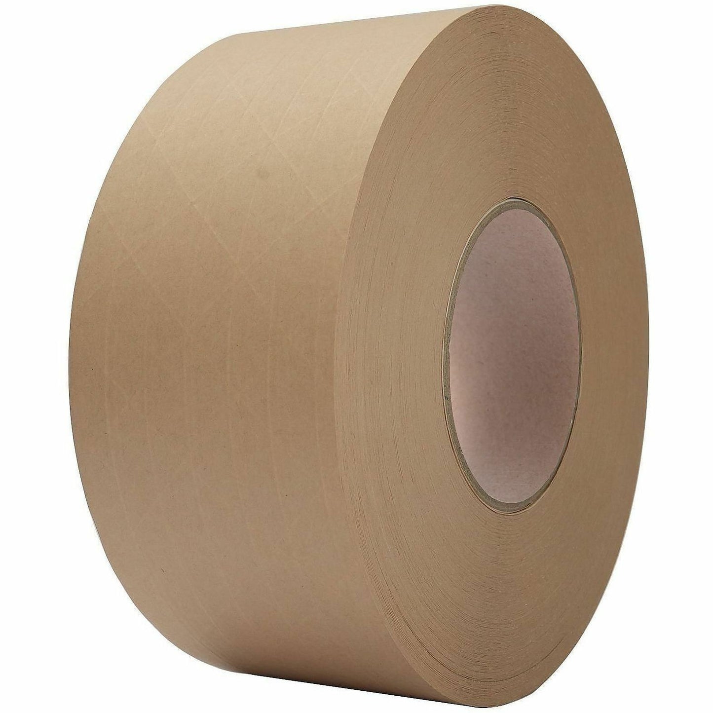 Business Source Reinforced Gummed Paper Tape, 150 yd Length x 3" Width, Brown, 10/Box (BSN32939)
